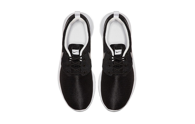 (GS) Nike Roshe One 'Black Metallic Silver' 599728-021
