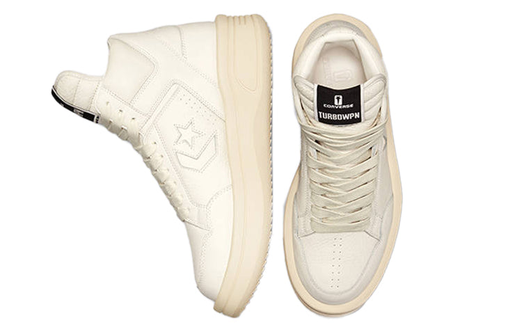 Converse x Rick Owens TURBOWPN Mid 'Egret' 172343C