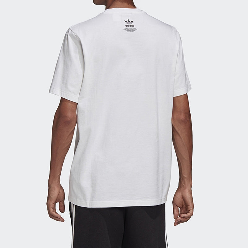 adidas originals Grfx Nr. 7 Soccer/Football Sports Short Sleeve White GK5907