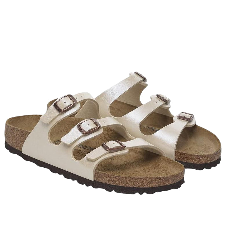 (WMNS) Birkenstock Florida 'Graceful Pearl White' 1029777