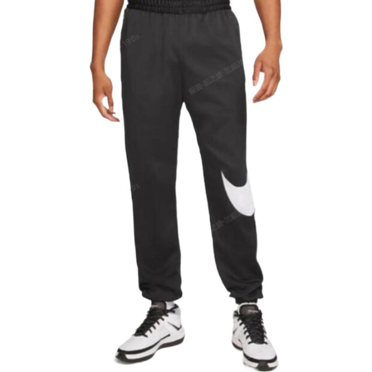 Men's Nike Large logo Brand Logo Bundle Feet Sports Pants/Trousers/Joggers Autumn Black DM0996-010