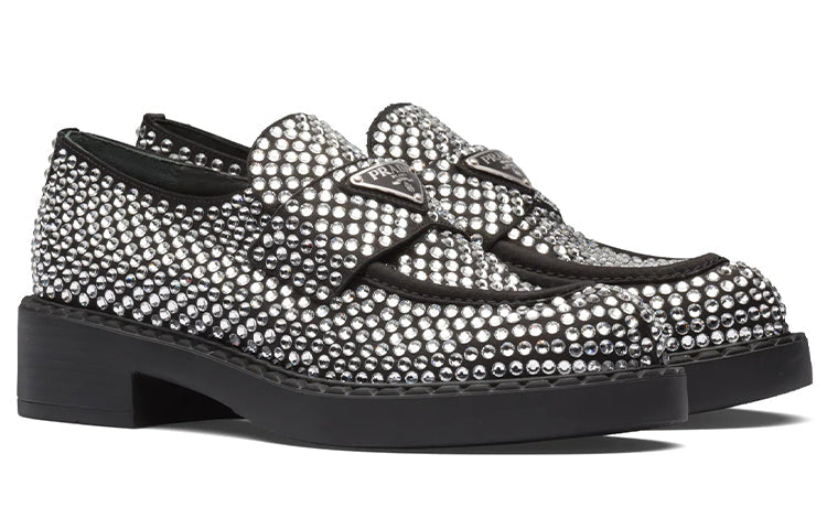 (WMNS) PRADA Crystal Satin Loafers With Crystals 'Silver' 1D752M_2AWL_F0T7O_F_B050