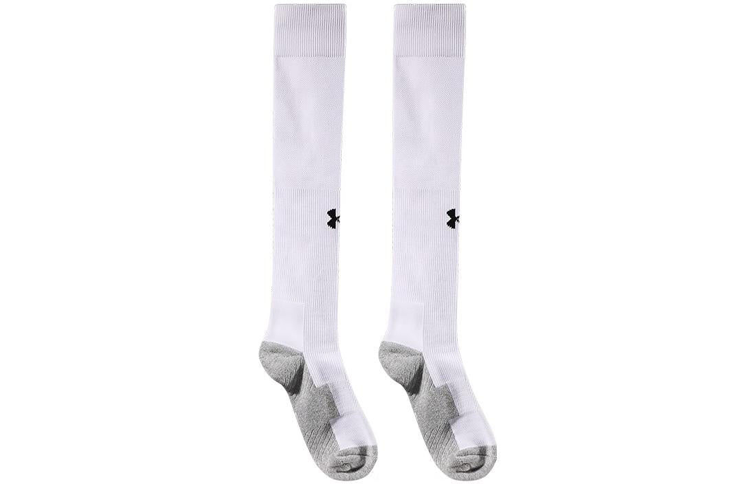Under Armour Long Soccer Socks 'White Black' 22610207-100