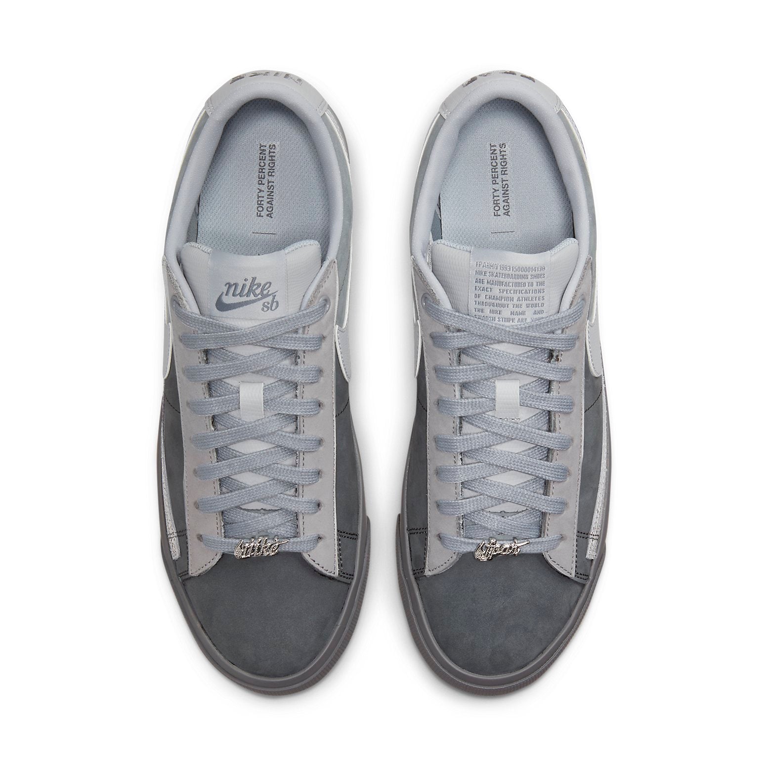 Nike Forty Percent Against Rights x Blazer Low SB 'Cool Grey' DN3754-001