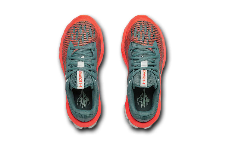 (GS) Under Armour Charged Scramjet 3 Sports Shoes Orange/Grey 3022611-402