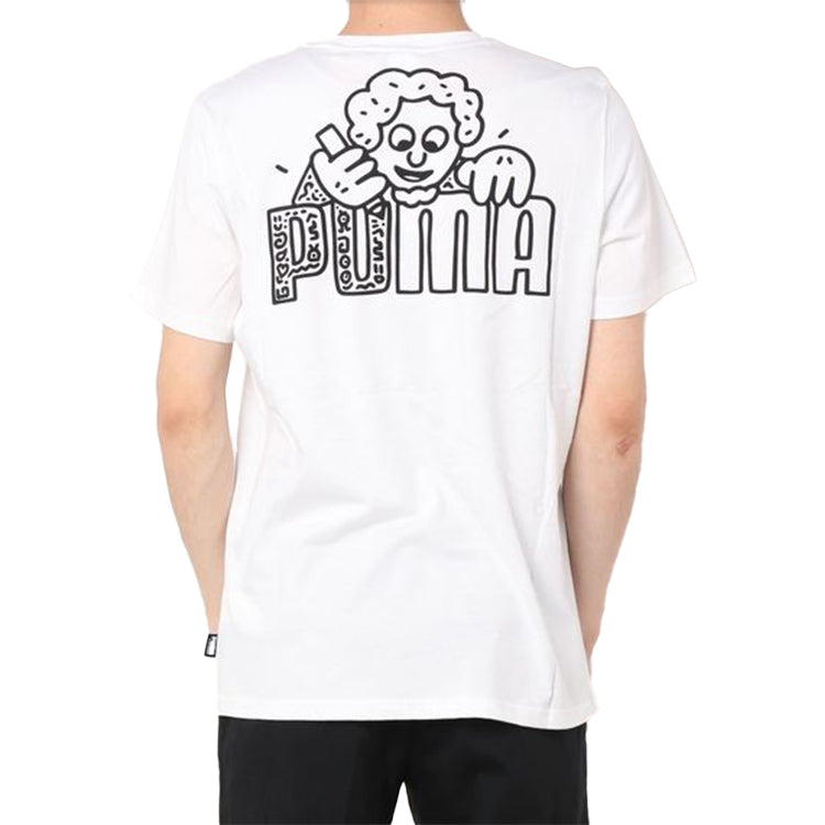 PUMA x MR DOODLE Short Sleeve White 598641-02