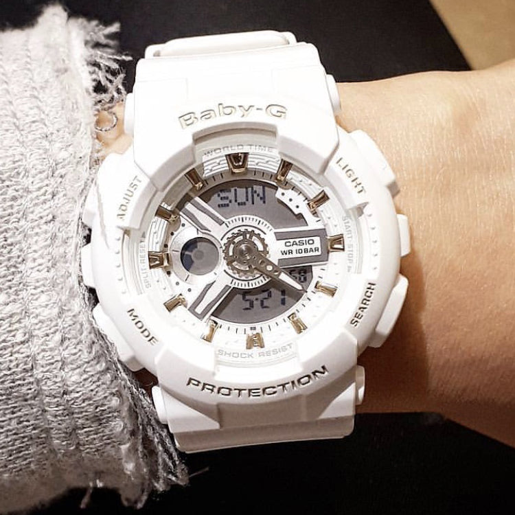 CASIO Baby-G 'White' BA-110GA-7A1