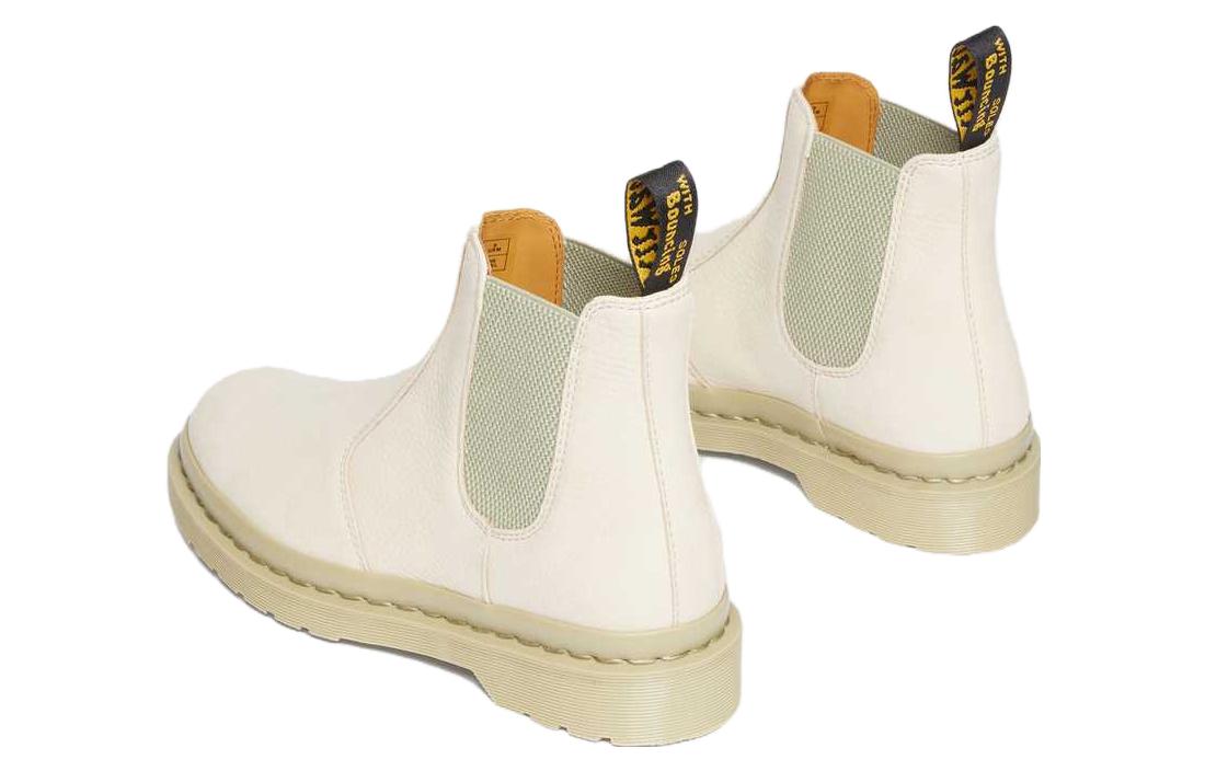 Dr. Martens 2976 Mono Milled Nubuck Leather Chelsea Boots 'Parchment Beige' 30661292