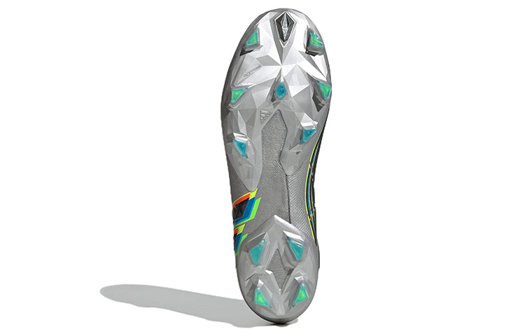 adidas Predator Edge+ FG 'Silver Metallic Black' HR1560