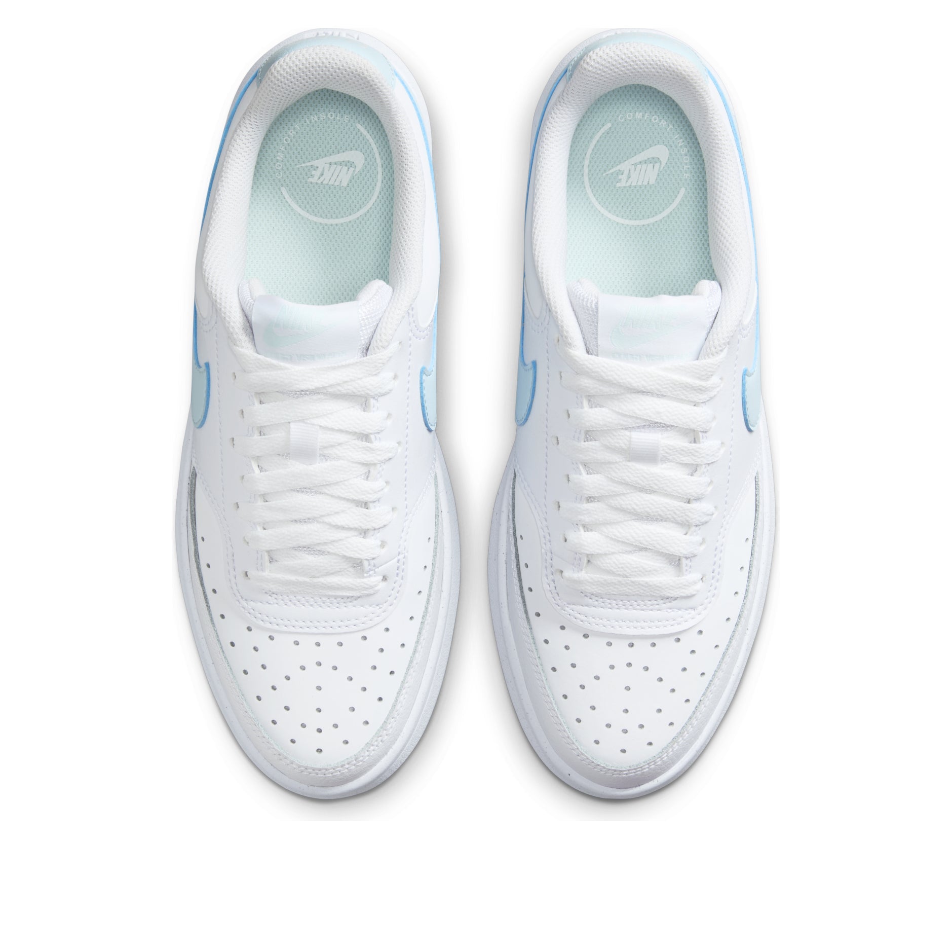 (WMNS) Nike Court Vision Alta 'White Glacier Blue' DZ5394-101