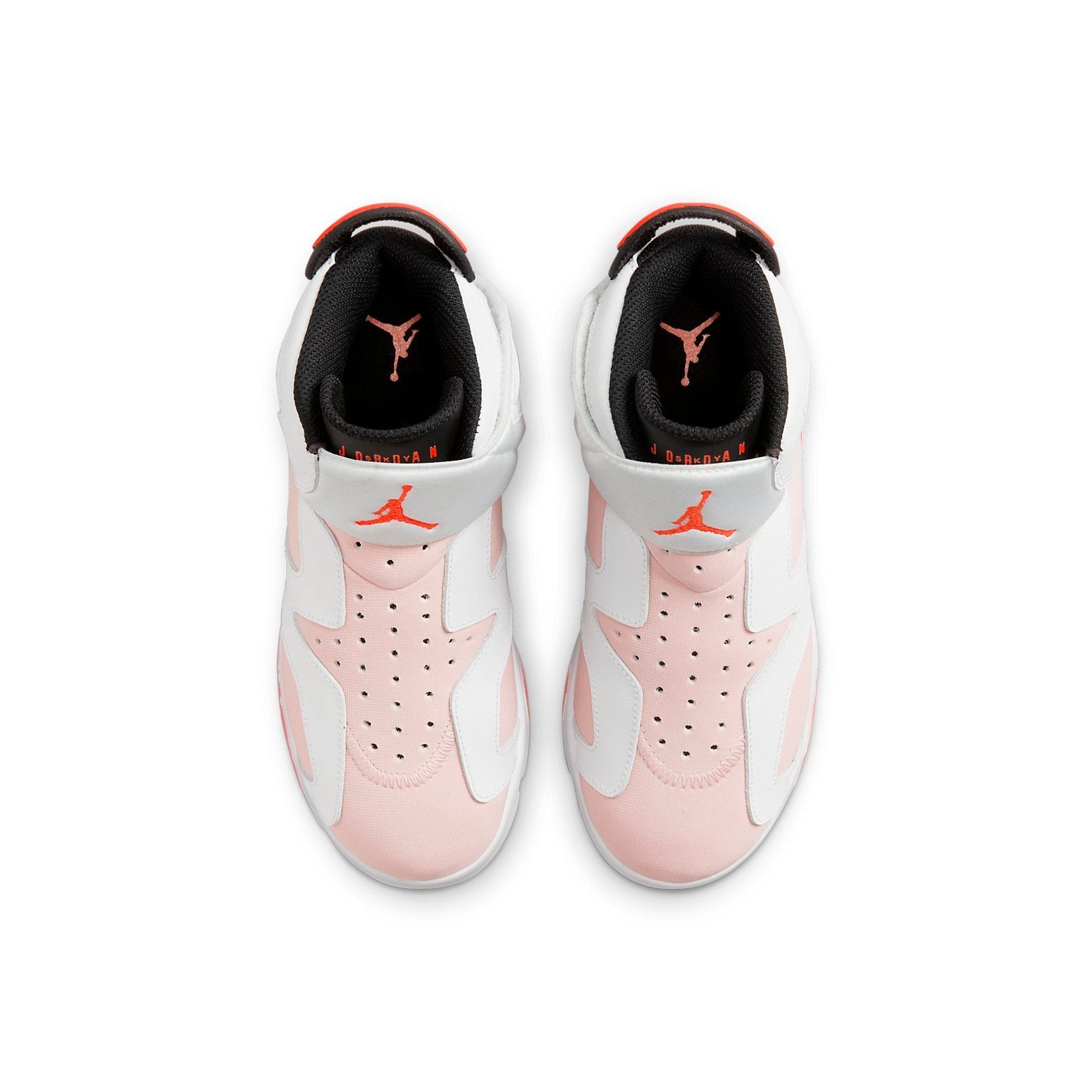 (PS) Air Jordan 6 Retro Little Flex 'Black White Pink' DR8497-661