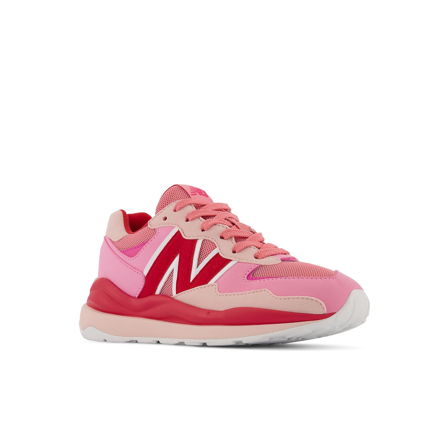 (GS) New Balance 57/40 'Vibrant Pink Team Red' GC5740SK
