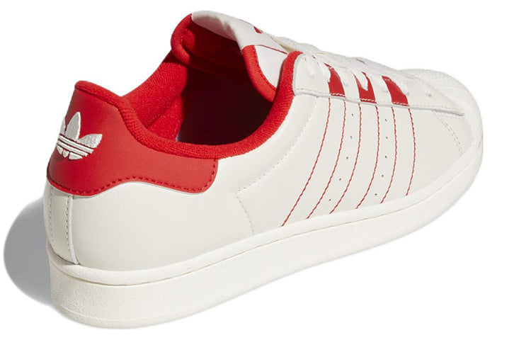 adidas originals Superstar 'White Vivid Red' GZ4744