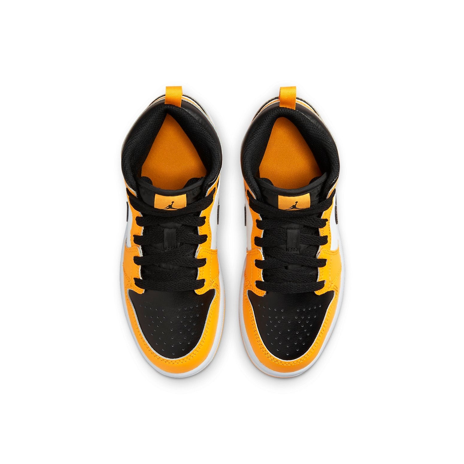 (PS) Air Jordan 1 Mid 'Reverse Yellow Toe' 640734-701