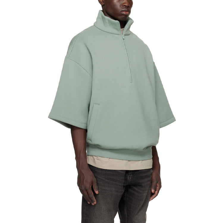 Fear of God Essentials SS23 3/4 Half-Zip Sweatshirt 'Sycamore' 192BT224311F