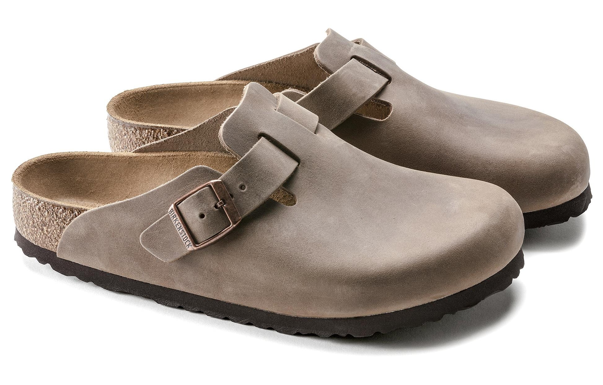 Birkenstock Boston Regular 'Oiled Leather Tobacco Brown' 0960811