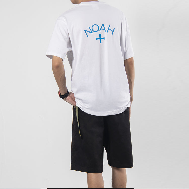 NOAH Printing Short Sleeve Unisex White T15SS20WHT