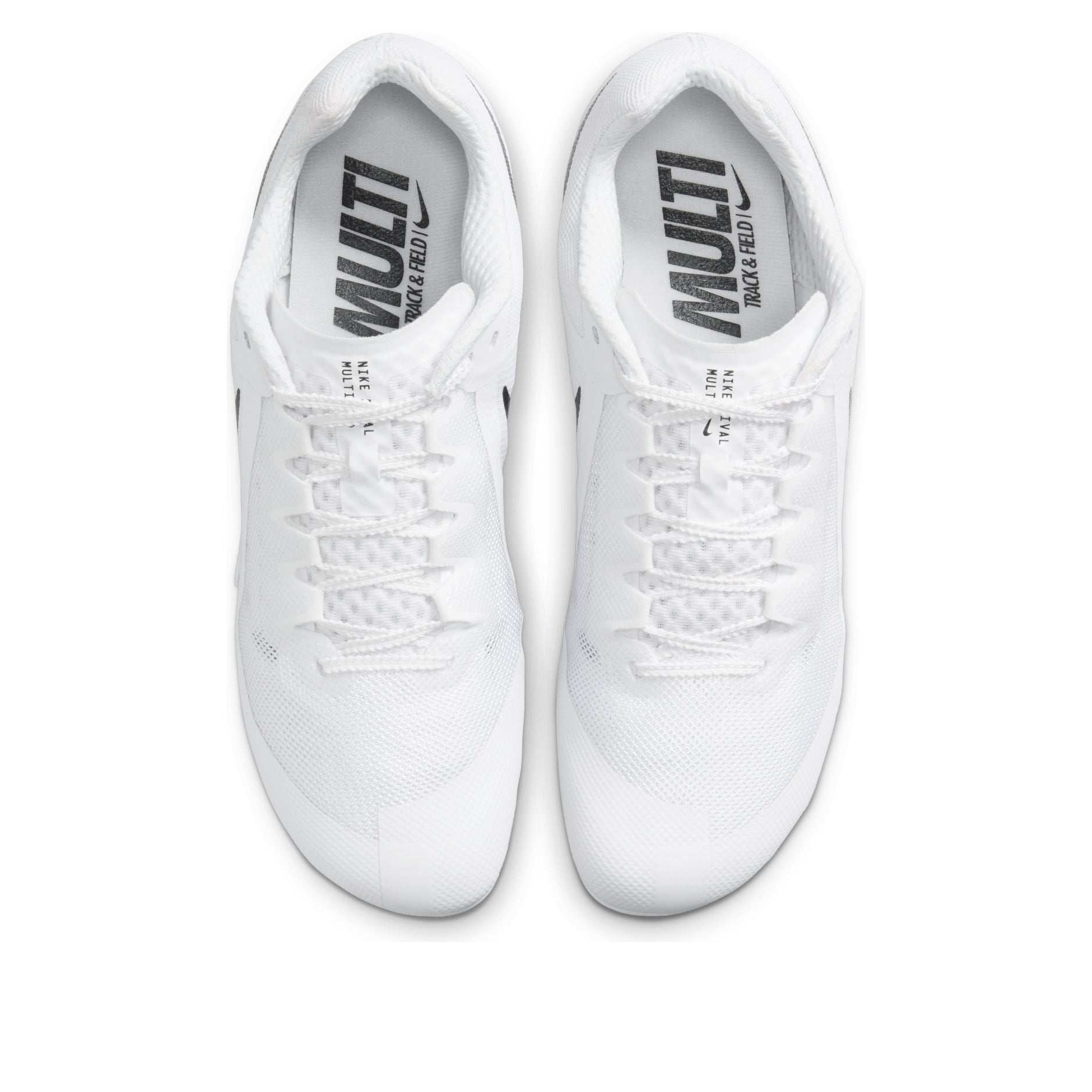 Nike Air Zoom Rival Multi Spikes 'White Metallic Silver Black' FZ9664-100