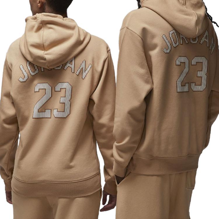 Air Jordan Festive Fleece Pullover Hoodie 'Hemp' FD7465-200