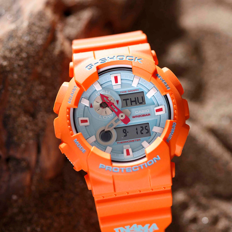 CASIO G-Shock Analog-Digital 'Orange' GAX-100X-4A