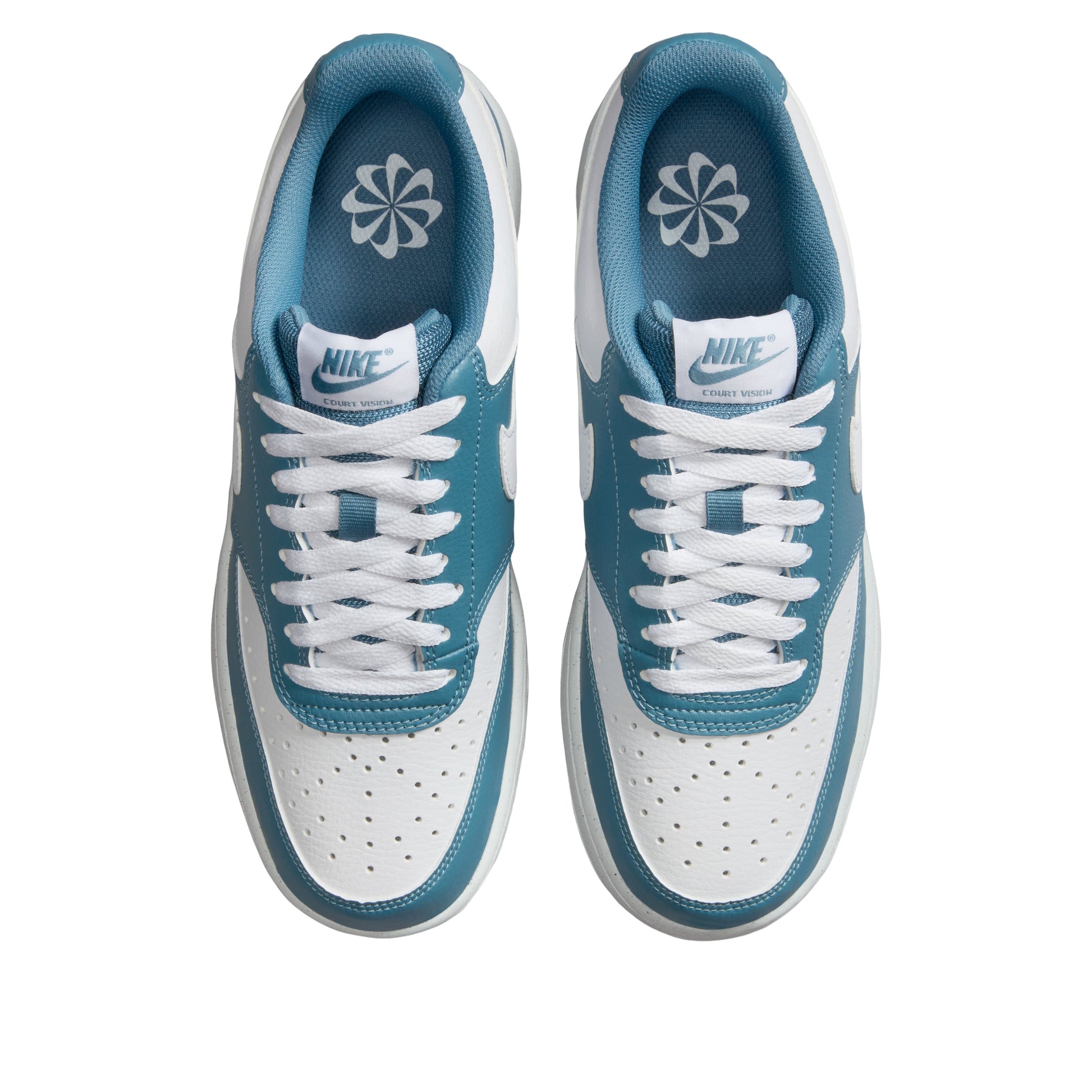 (WMNS) Nike Court Vision Low Next Nature 'White Smoky Blue' DH3158-112