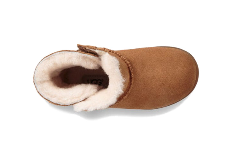 (PS) UGG Keelan Velcro Fleece Lined Brown 1096089T-CHE