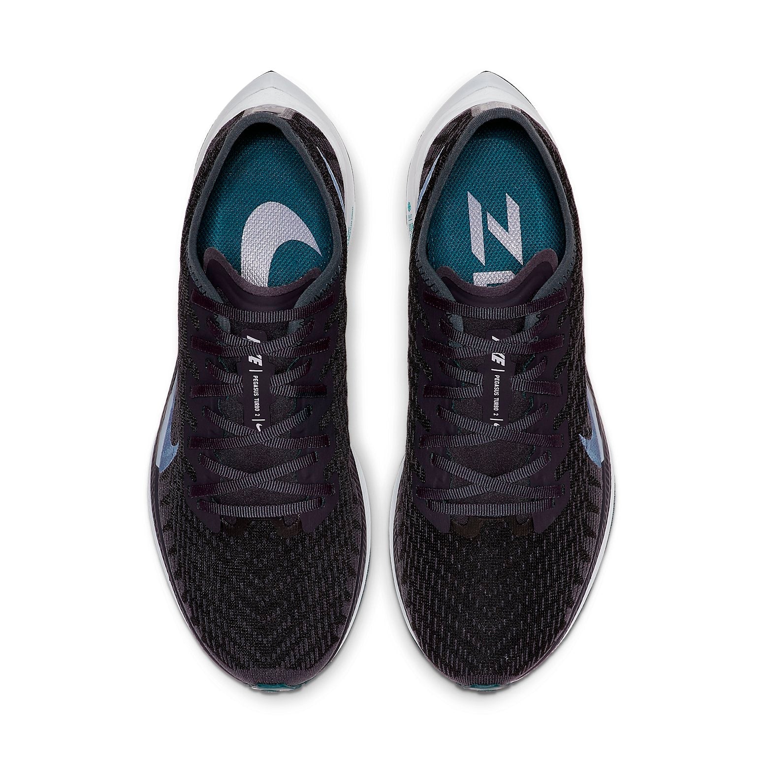 (WMNS) Nike Zoom Pegasus Turbo 2 'Black Blue' AT8242-002