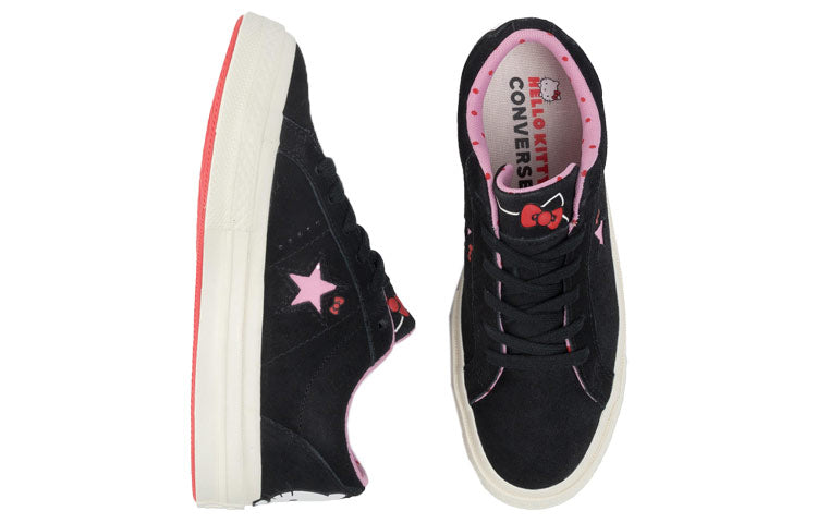 Converse Hello Kitty x One Star Suede Low 'Black' 162938C