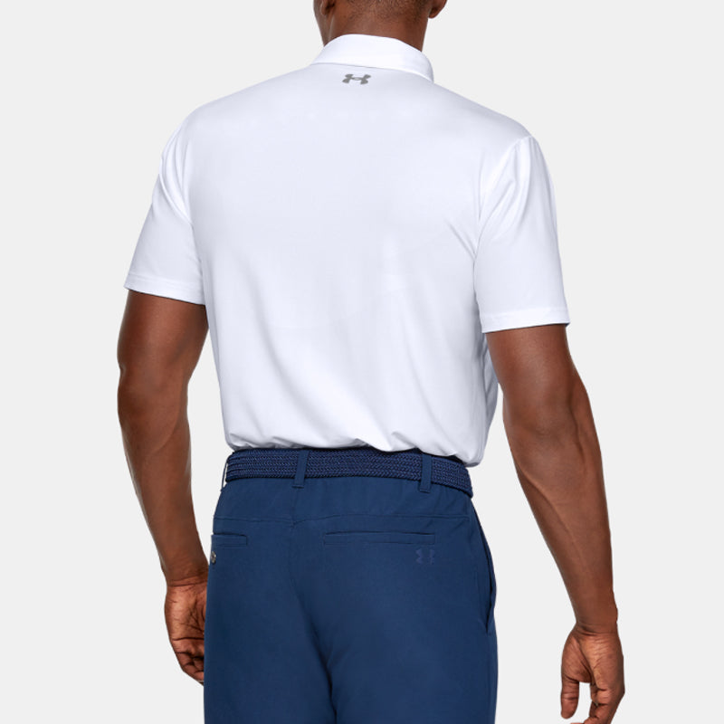 Under Armour Playoff 2.0 Golf Polo Shirt 'White' 1327037-107