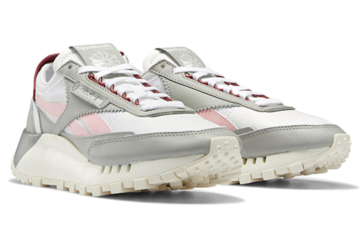 (WMNS) Reebok Classic Leather Legacy 'Stark Grey Maroon' FY7375
