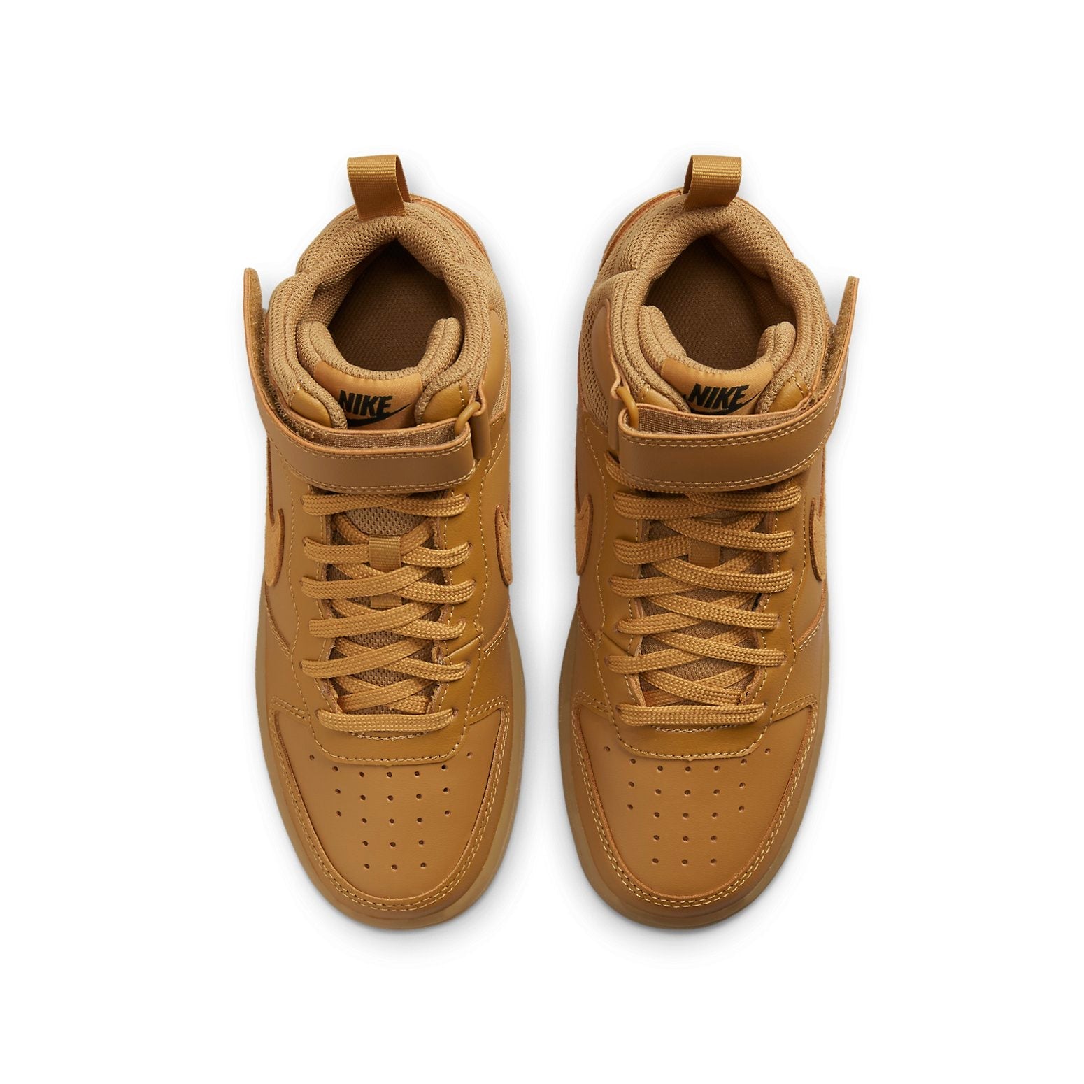 (GS) Nike Court Borough Mid 2 'Wheat' CD7782-701