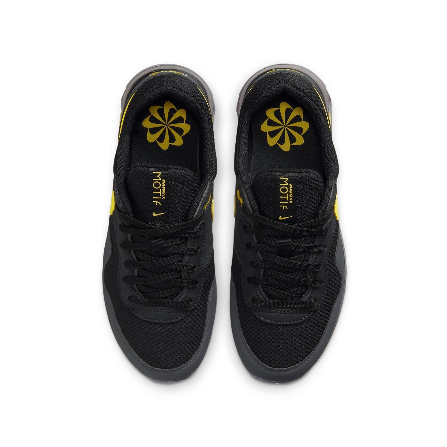 (GS) Nike Air Max Motif Next Nature 'Black Yellow' DZ2765-001