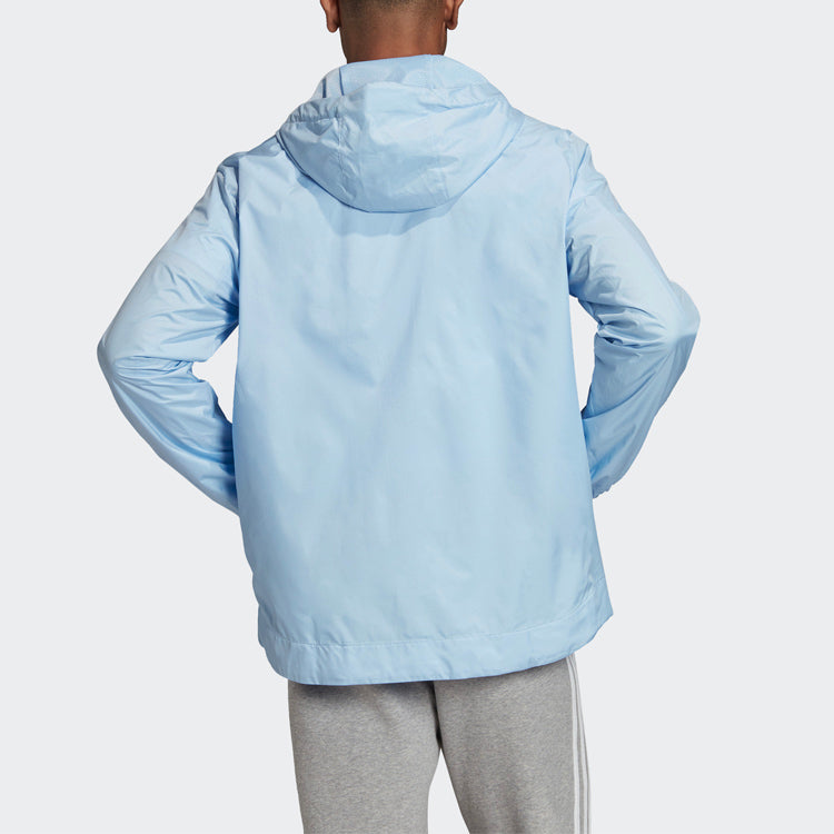 adidas originals Lock Up Wb hooded track Jacket Pink Blue FM3818