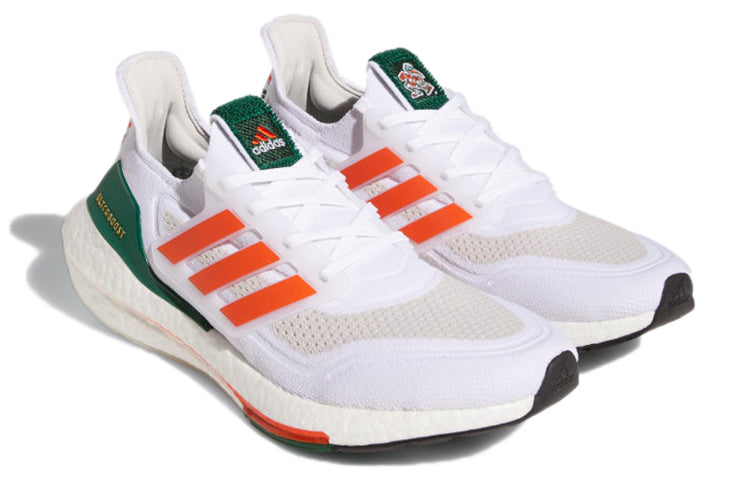 adidas UltraBoost 21 'NCAA Pack - Miami' GX7966