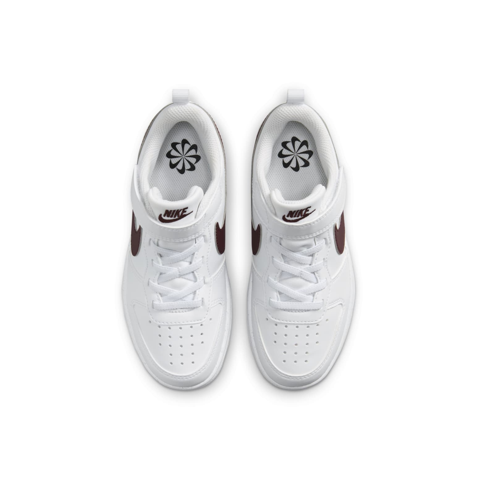 (PS) Nike Court Borough Low Recraft 'White Burgundy Crush' DV5457-112