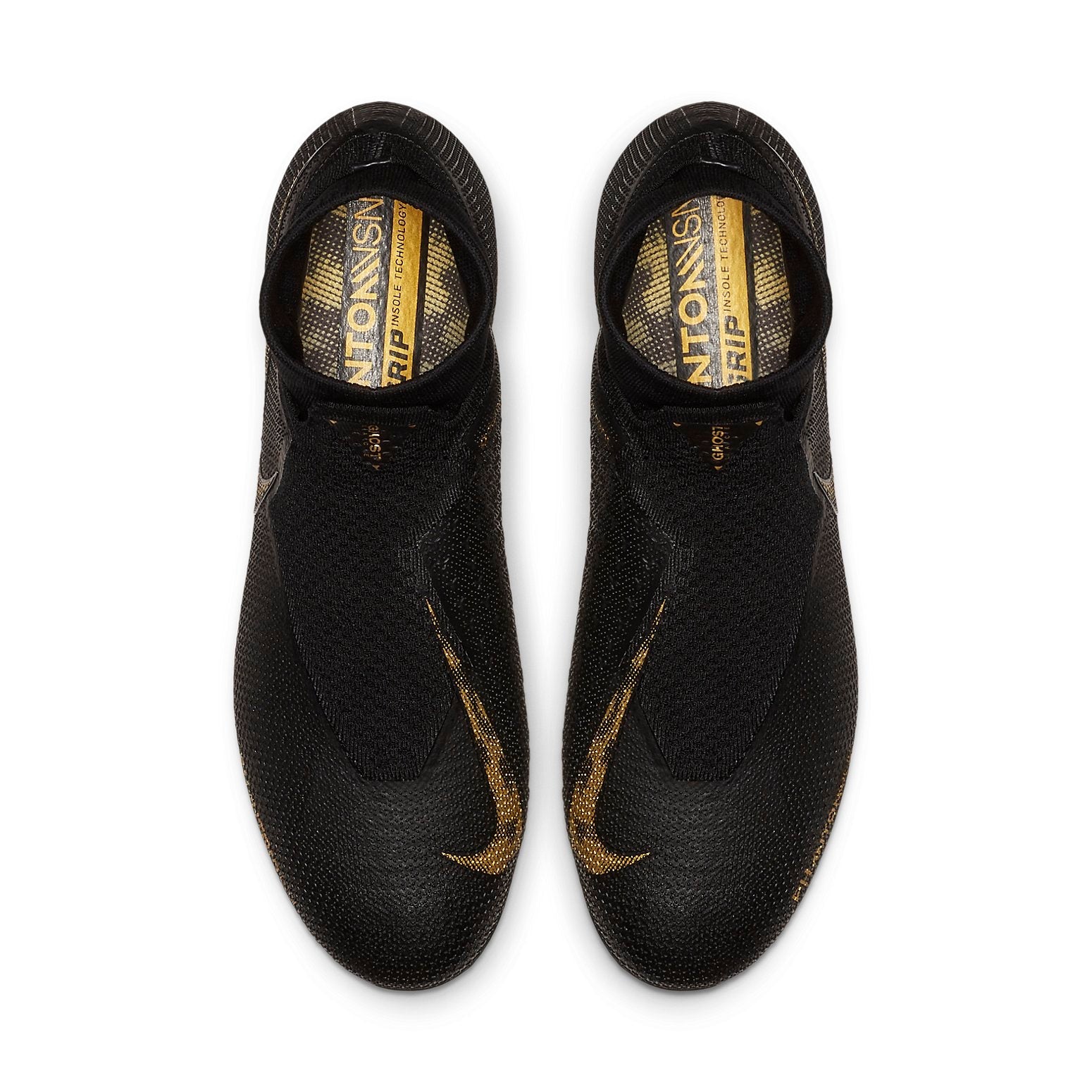 Nike Phantom Vision Elite DF FG 'Black Metallic Vivid Gold' AO3262-077