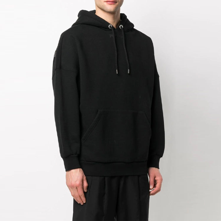Men's PALM ANGELS SS21 Logo Pattern Printing Black PMBB036R21FLE0021010