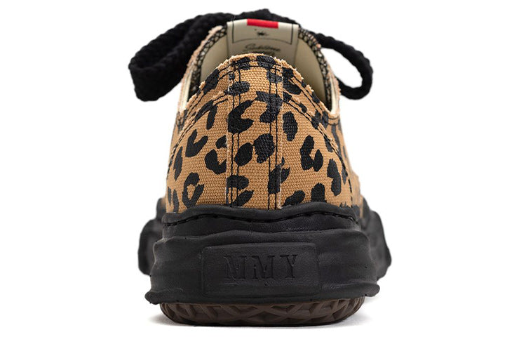 Maison MIHARA YASUHIRO PETERSON OG Sole Leopard Canvas Low-top Sneaker 'Brown' A10FW716-BRN