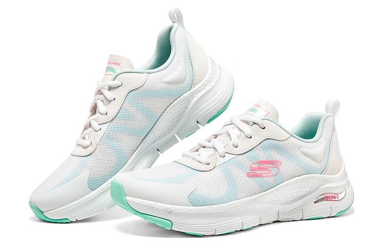 (WMNS) Skechers Arch Fit 'White Multicolor' 149567-WMLT
