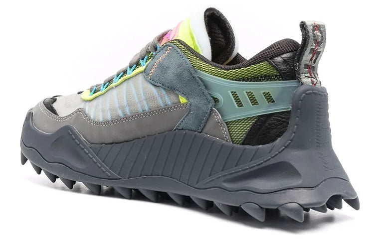 Off-White Odsy -1000 'Grey Green Yellow' OMIA139F21FAB0021037