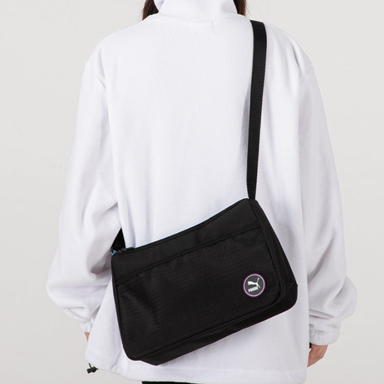 (WMNS) PUMA Prime Street Shoulder Bag 'Black White' 078755-01