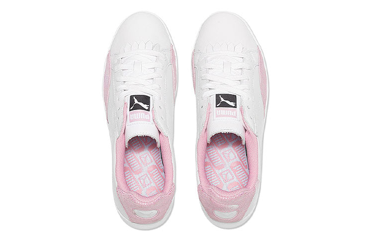 (WMNS) PUMA Match Lo Reset Casual Shoes White/Pink 362724-01