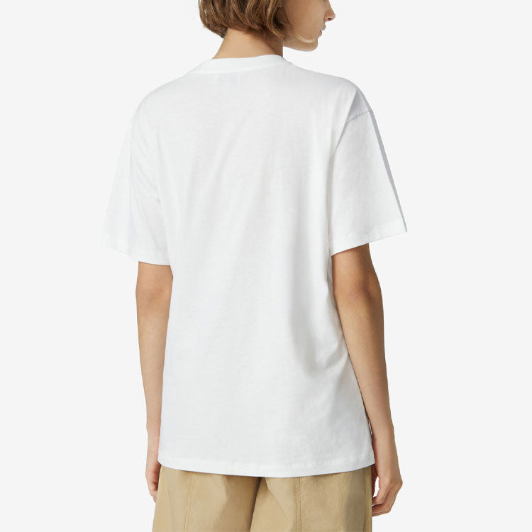 KENZO SS21 Classic Tiger Head Pure Cotton Short Sleeve White FB52TS9724YG-01