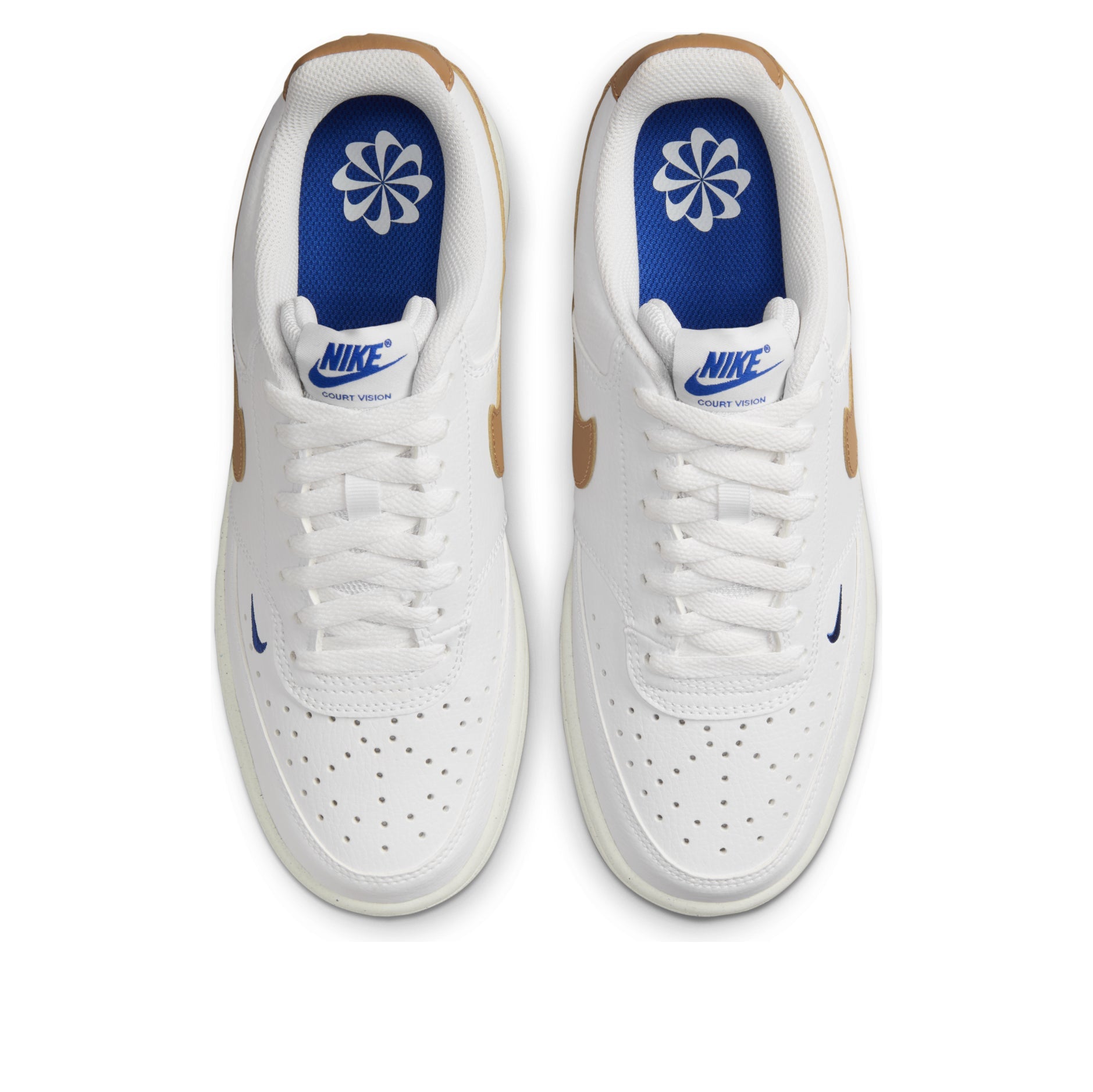 (WMNS) Nike Court Vision Low Next Nature 'White Flax' FV9952-102