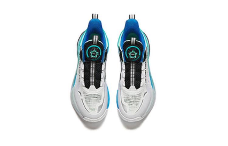 (GS) ANTA Basketball Shoes 'White Blue' 312421122-3