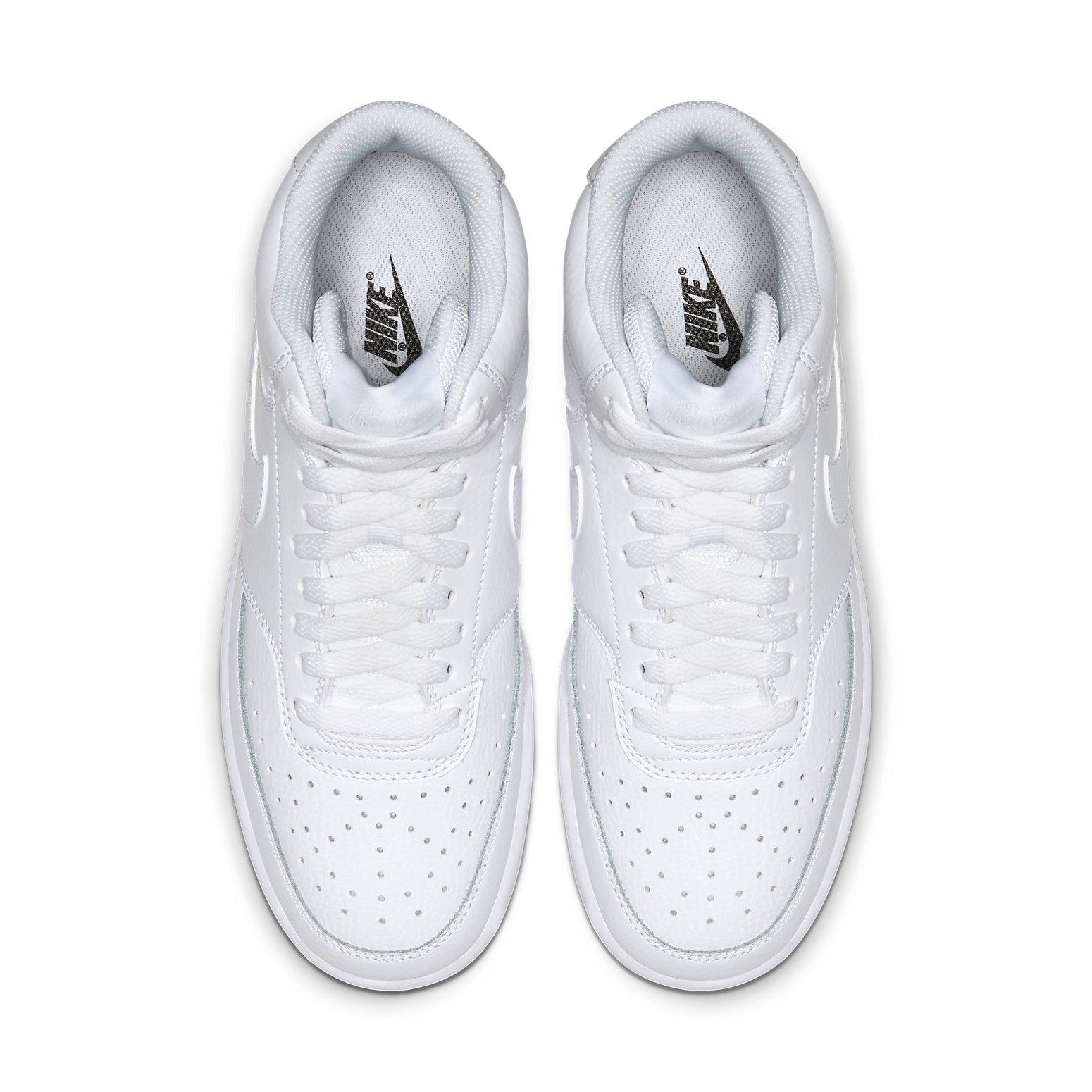(WMNS) Nike Court Vision Mid 'Triple White' CD5436-100