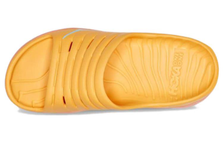 HOKA ONE ONE Ora Recovery Slide 'Amber Yellow Shell Coral' 1134527-AYSC