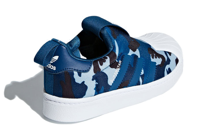 (PS) adidas originals Superstar 360 White/Blue/Camo CG6569