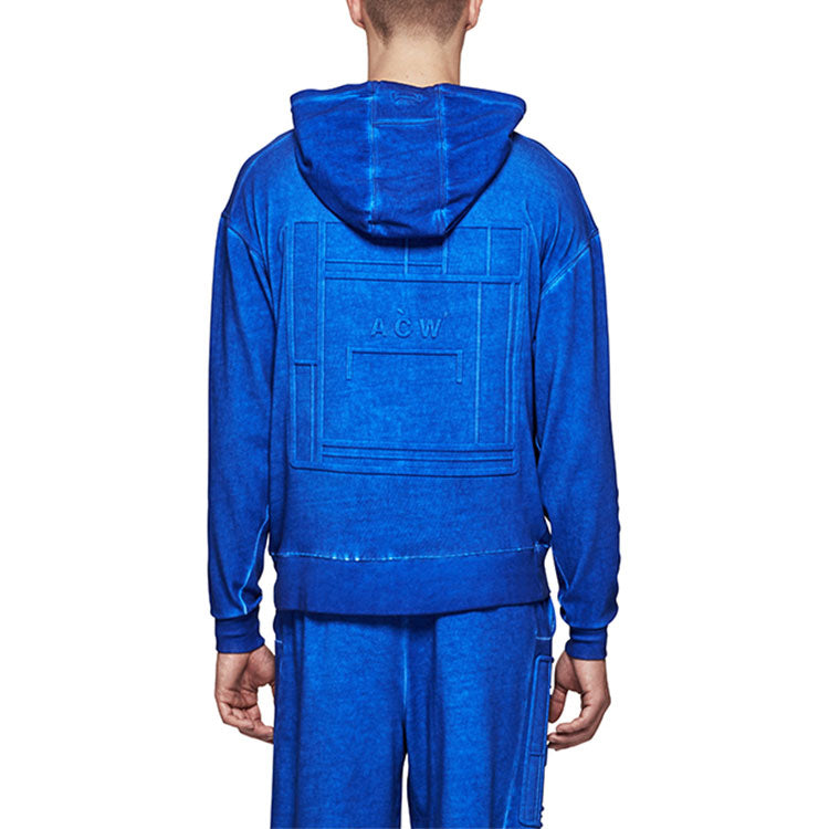 A-COLD-WALL* Dissolve Dye Hoodie 'Cobalt Blue' ACWMW064-COBBLU
