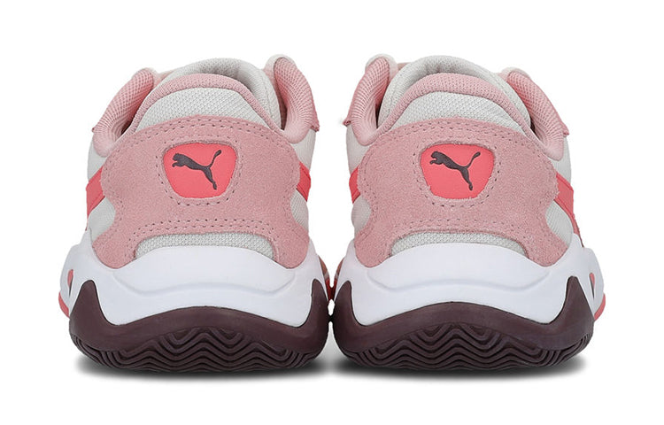 (GS) PUMA Storm Ray White/Pink 370656-03